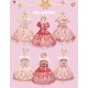 Starry Fantasy Ode To The Strawberry Blouse JSK OP and Sets(Reservation/3 Colours/Full Payment Without Shipping)